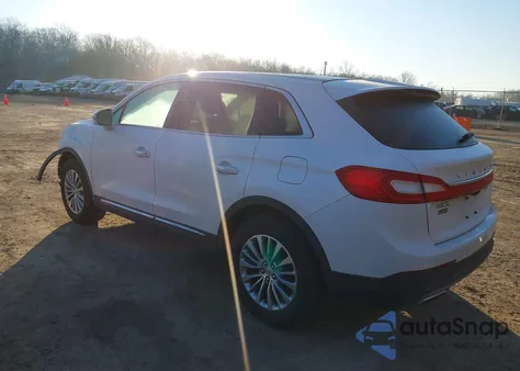 2018 Lincoln Mkx Select z USA, uszkodzony, nr VIN 2LMPJ8KR5JBL48639